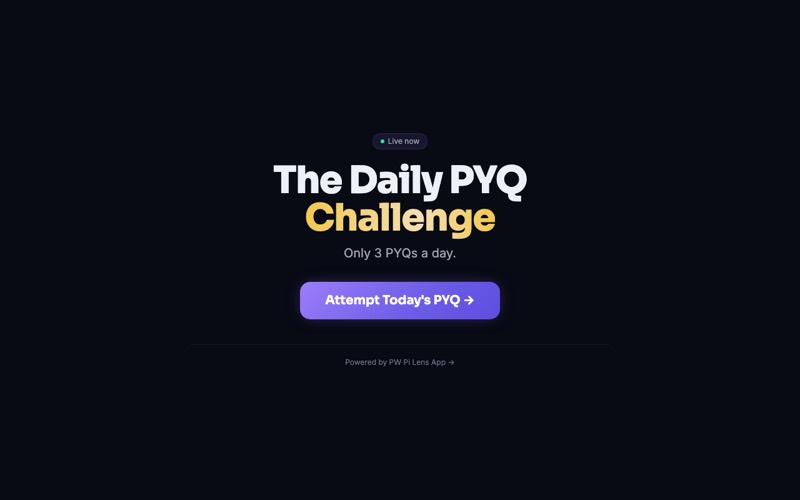 PYQ Daily screenshot