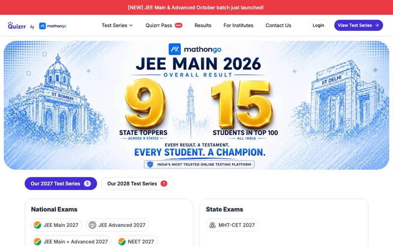 MathonGo & Quizrr screenshot
